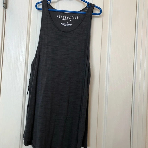 Aeropostale Grey Tank Women’s Size Large - Picture 1 of 4